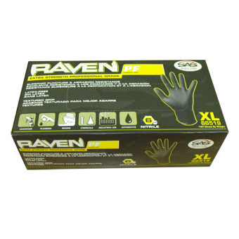 GPI RAVEN NITRILE GLOVES XL ( 100) - JRXL 